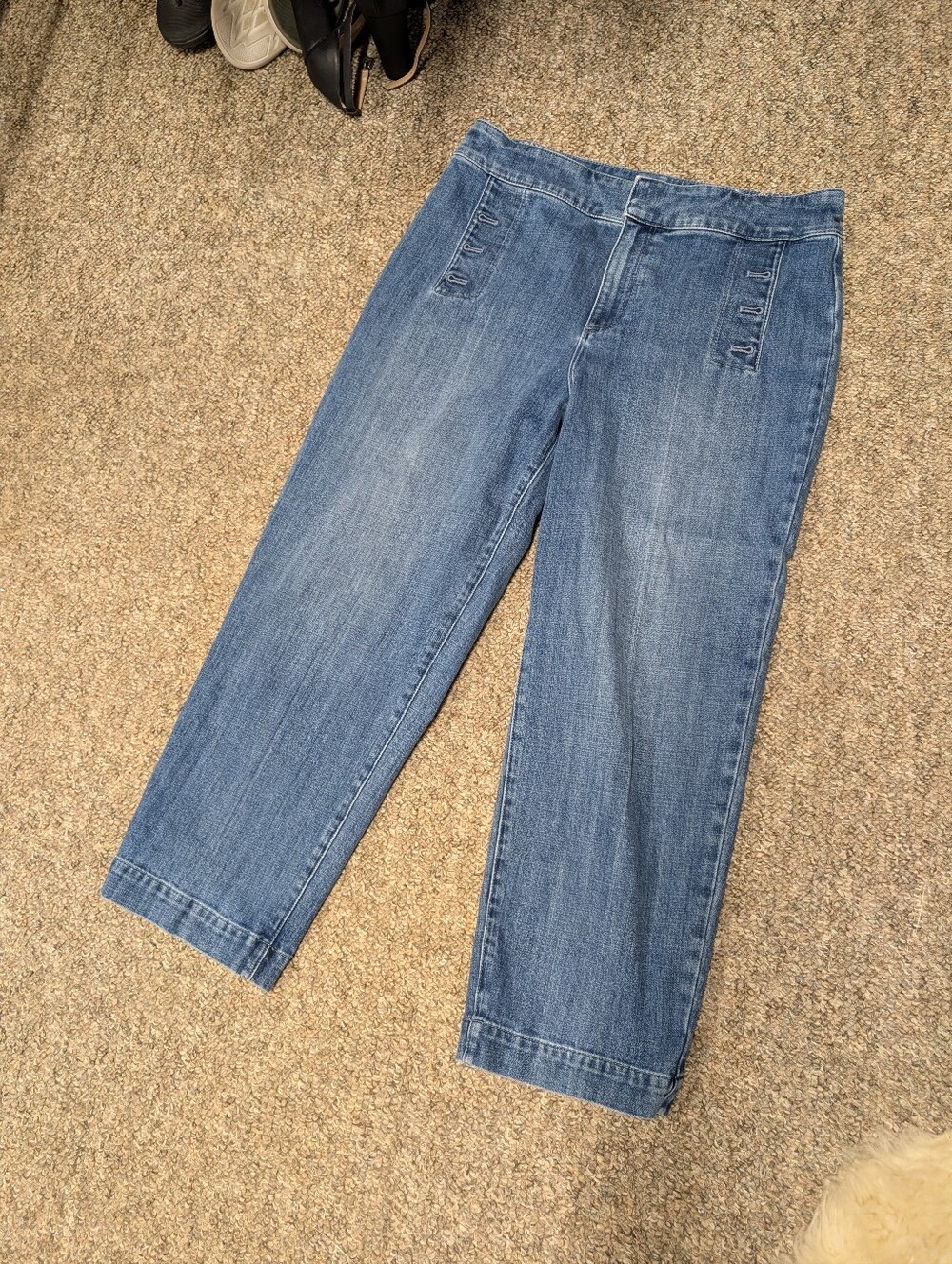 Talbot's sailor jeans size 12